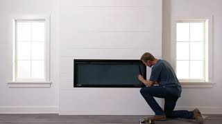 How to Install a Touchstone Sideline Series Electric Fireplace [upl. by Urbanus]