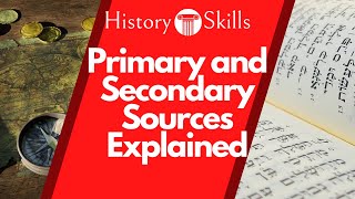 Primary and Secondary Sources in History Explained [upl. by Julis370]