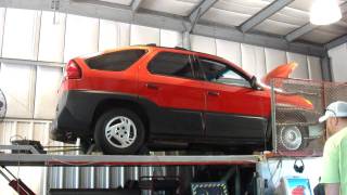 2001 Pontiac Aztek Dyno 051510 First Run [upl. by Nenerb]