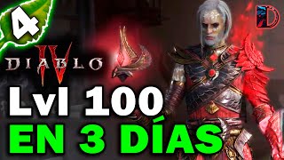 Nivel 100 Rápido Guía Consejos Tips Diablo 4 Temporada 4 [upl. by Eisler]