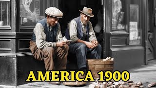 What Life Was Like In 1900s In AMERICA [upl. by Ecirehs35]