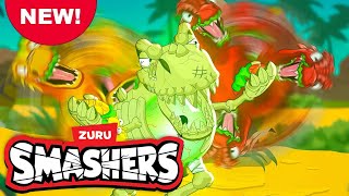 SMASHERS Pirate Pile Up  Season 5 Episode 8  Zuru  Smashers World  Animated Stories [upl. by Nette56]