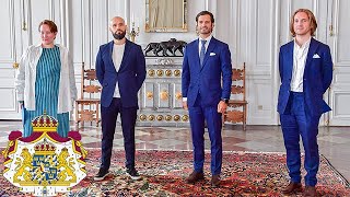 Prins Carl Philip delade ut stipendier till unga tecknare [upl. by Faina]