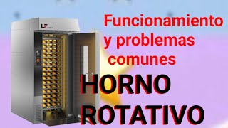 Funcionamiento y problemas comunes en un horno rotativo de 18 bandejas [upl. by Leanne]