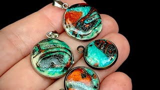 POLYMER CLAY Technique with Translucent Layers Terrific Glass Effect [upl. by Ethan]