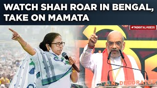 Lok Sabha Election 2024 BJP Begins Bengal Campaign With Amit Shahs CAA Vow Uproot Mamata Call [upl. by Odell516]