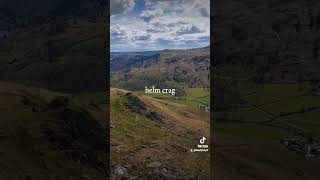 helm crag grasmere nature mountains lake district hiking grasmere travel uk beautiful [upl. by Ybur]