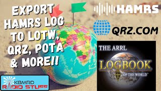 How to get your log from HAMRS to LOTW QRZ amp POTA [upl. by Aisa]