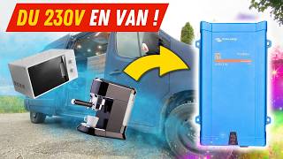 Comment installer un CONVERTISSEUR 12230V en van   Multiplus 12800 VA  Mise à la terre ou pas [upl. by Hunfredo]