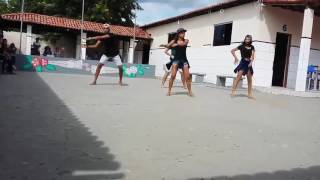 Lightning strikes a schoolyard during a dance [upl. by Lyrahc]