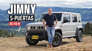 Suzuki Jimny 5 Puertas 🔥 El tradicional campero 4x4 ahora más familiar 🔥 Prueba  Reseña 4K [upl. by Dolph]