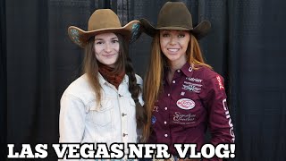 Interviewing Barrel Racing Celebrities NFR Las Vegas Vlog [upl. by Miett842]