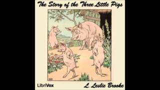 Three Little Pigs by Leonard Leslie Brook Free Audio Book for Kids amp Children [upl. by Brigitte]