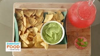 Creamy Avocado Dip  Everyday Food with Sarah Carey [upl. by Eronaele392]