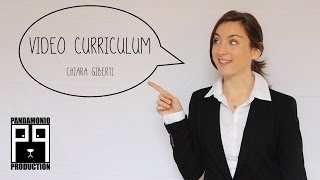 Video Curriculum Chiara Giberti [upl. by Rozamond]