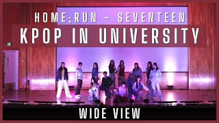 KPOP IN SCHOOL  SEVENTEEN세븐틴  HOMERUN  KBSeventeen WIDE VIEW ILLUSION 2023 [upl. by Mowbray112]