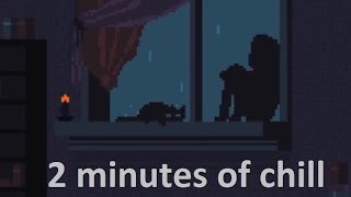 2 minutes of chill  8bit videogame GIF with relaxing music [upl. by Cristian]