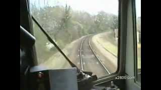 Voyage en cabine dun autorail X2800 entre Limoges et Eymoutiers [upl. by Wichman]