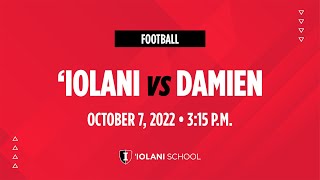 Iolani vs Damien  ILH Division I Football [upl. by Tania295]