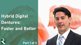 Hybrid Ivotion Digital Dentures Faster and Better Part 1 of 2 [upl. by Eilarol]