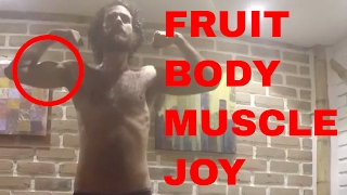 Fruitarian Bodybuilding Results and Sampling Fruit in Ecuador  Back on the Fruitarian Diet D [upl. by Dlonra]