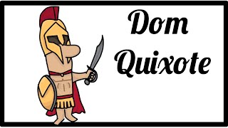 Dom Quixote  Miguel de Cervantes Resumo Animado [upl. by Yecak]