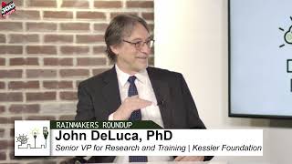 Rainmakers Roundup interview wDr John DeLuca VP Research and Training at The Kessler Foundation [upl. by Publias]