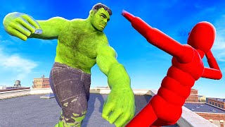 HULK Smashes Dynamic AI Ragdolls  Overgrowth Mods Gameplay [upl. by Ardnatal]