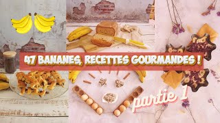 Challenge Banane  47 Bananes Recettes Délicieuses en Deux Parties  🍌🥳 [upl. by Enailuj412]