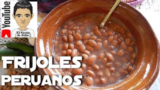 Como hacer Frijoles Peruanos [upl. by Wes]