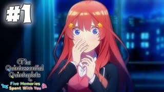 The Quintessential Quintuplets Five Memories Spent With You  Part 1  Itsuki Nakano [upl. by Luelle]