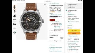 Citizen prime day Eco Drive slamming deal [upl. by Guthrie]