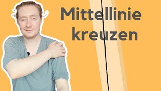 Mittellinie kreuzen Bewegungsidee  Gedanken und Handlungen zusammenbringen  Kinder amp Erwachsene [upl. by Akemahs566]