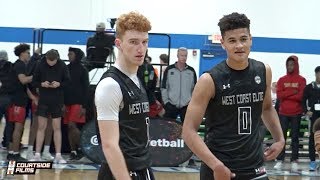 Future Arizona Backcourt Nico Mannion amp Josh Green BEST Duo in AAU [upl. by Ielak]