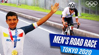 Mens Road Race  Road Cycling  FULL LENGTH  Tokyo 2020 [upl. by Lasley]