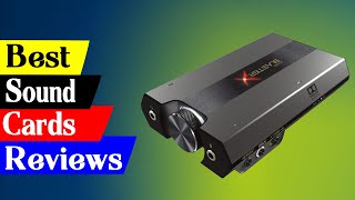 5 Best Sound Cards Reviews in 2024 [upl. by Adnirak]