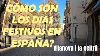 Cómo son los días festivos en España [upl. by Atoel]