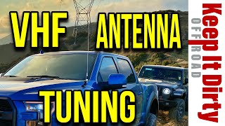 VHF Antenna Tuning [upl. by Helms816]