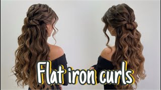 ★ CUTE BACKTOSCHOOL HAIRSTYLES  EVERYDAY PROM CURLY HALFUP UPDOS FOR MEDIUM LONG HAIR TUTORIAL [upl. by Fitts256]