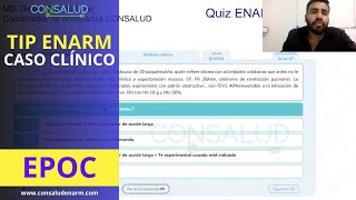 EPOC CASO CLINICO 👨‍🔬 ¿Qué es y cuáles son sus síntomas  ENARM 2024 [upl. by Lac]