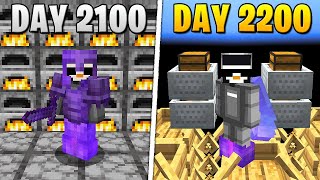 I Survived 2200 Days in HARDCORE Minecraft [upl. by Ail]