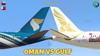 Oman Air Vs Gulf Air Comparison 2023 🇴🇲 Vs 🇧🇭 [upl. by Mandel]