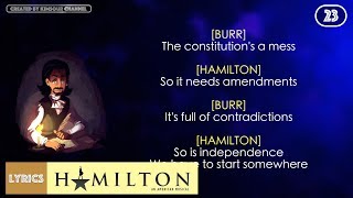 23 Hamilton  NonStop VIDEO LYRICS [upl. by Whitaker]