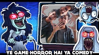 YE GAME HORROR HAI YA COMEDY  FUNNY ANDROID GAME IN HINDI  TROLL QUEST HORROR  beastboyshub [upl. by Kuo]