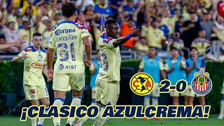 AMÉRICA OTRA VEZ GANA EL CLASICO NACIONAL AMISTOSO LIGA MX APERTURA 2023  EN ZONA FUT [upl. by Adah687]