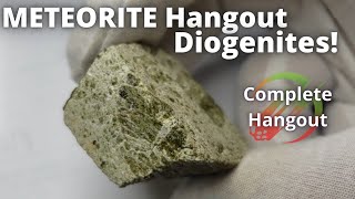 Diogenite Meteorites ☄️ See amp Learn from experienced collectors 10132021 [upl. by Teddy]