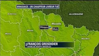 Braquage en Moselle  un chauffeur tué [upl. by Kaspar]