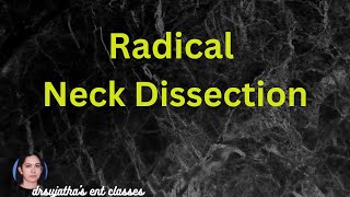 229Radical neck dissection indication contraindication procedure surgeryeducation neckdissection [upl. by Amlas754]