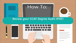 Review Your CCAF Degree Audit PDF [upl. by Par524]