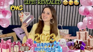 GIFT UNBOXING 2023 🥳❤️🔥😍  VLOG BY RABEECA KHAN [upl. by Alleuqahs722]